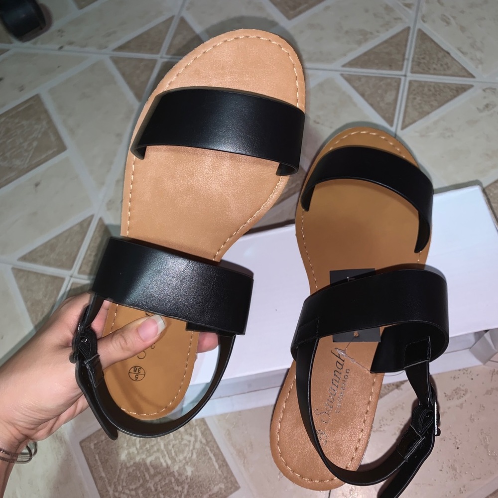 Black Sandals - Picture 1 of 4